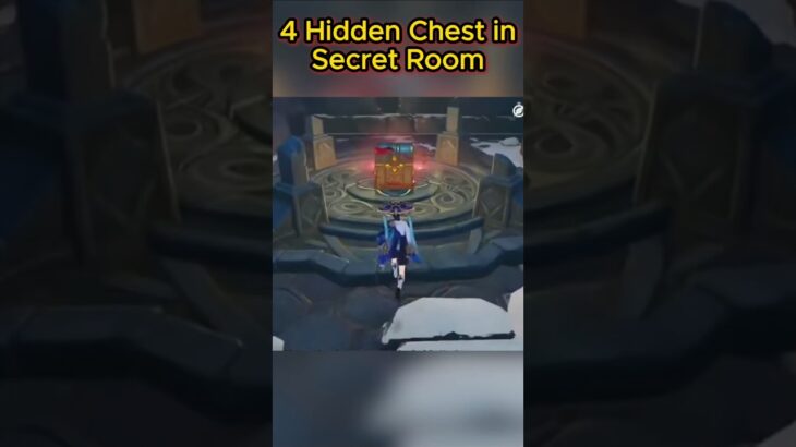 4 Hidden Chest in Secret Room – Genshin Impact #genshinimpact #shorts