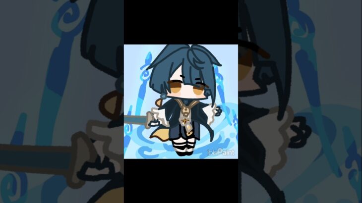 原神全キャラ描きたい8人目行秋📘 #原神 #genshinimpact #行秋 #イラスト #illustration #art #イラストメイキング #アイビスペイント #ibispaintx
