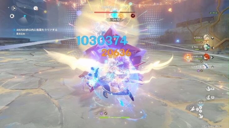 幽境の激戦　アルティメット　テントガメ　シロネンスクロースマーヴィカムアラニ　原神