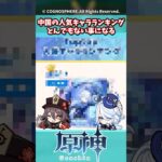 中国の人気キャラランキング、とんでもない事になる【ガチャ】【祈願】【考察】【ファルカ】【少女】【傀儡】【ドゥリン】【原神反応集】【幻想シアター】【ナドクライ】【幽境の激戦】