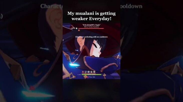 Very strong F2p mualani showcase 🥀 | Genshin impact