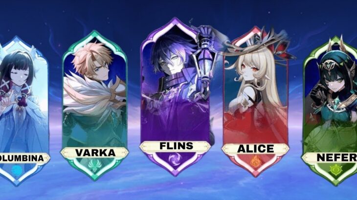 The official schedule for all characters has been revealed. Genshin impact