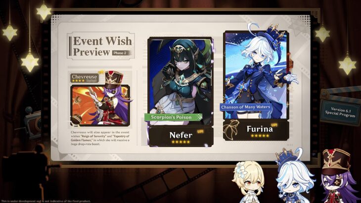 UPDATE! EARLY INFO ON 6.1 BANNERS! (Nefer, Furina) – Genshin Impact