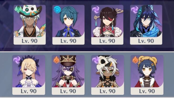 【原神】Ver.5.8 キャラ武器星4のみで螺旋12層攻略 / Ver.5.8 Spiral Abyss Floor 12 4 Star Only