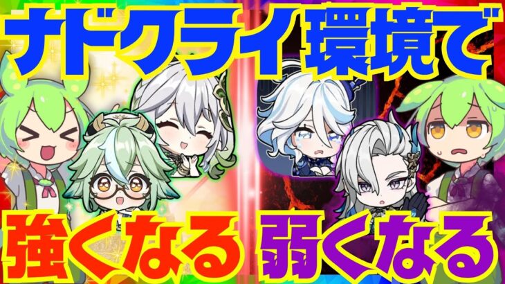 【原神】ナドクライで得するキャラ、損するキャラを完全解説！今のうちに育成しておいた方が良いキャラも理由付きでお話しします【VOICEVOX解説】ずんだもん