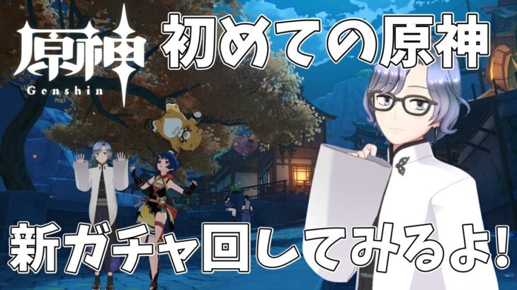【原神】初めての原神！30連だけど新ガチャを回してみます！　#9【新人Vtuber/雨水多丸】