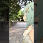 【路上の ツギハギ 2/5】曇り空で割と涼しい木陰の歩道で 原神のファルザンたちが「ツギハギスタッカート」【原神 AR ダンス】