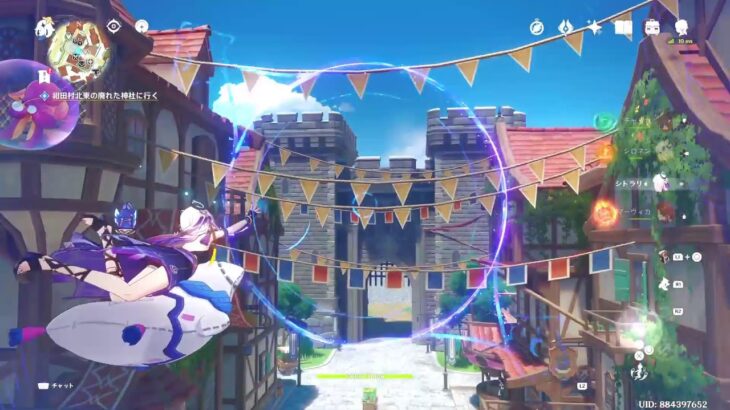 【原神】スト6の使用キャラ考えながら任務とか