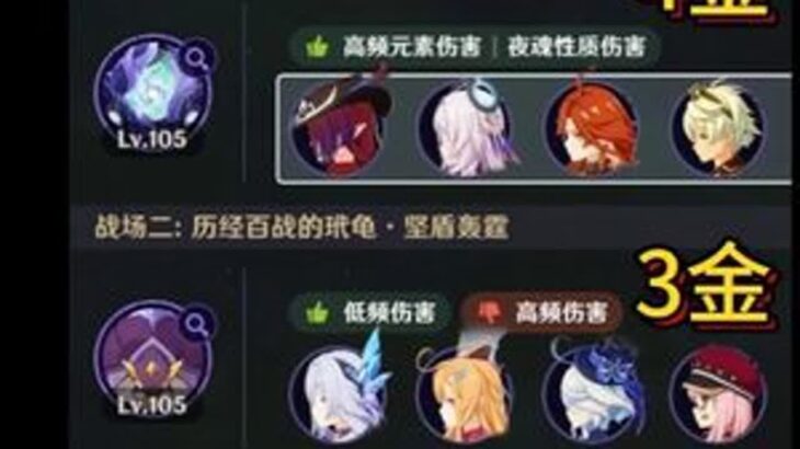 5.8版本幽境危战难度5攻略 #原神纳塔 #原神攻略 #幽境危战 #和我一起玩原神吧