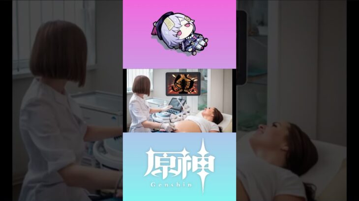 【原神】妊婦さん「先生、お腹の赤ちゃんはどうですか？」、医者「、、、」【Genshin Impact】#shorts #原神 #七七 #ガチャ #すり抜け
