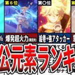 【原神】主人公の最強元素ランキング！強力な使い方や意外な知らないと損な活用法をゆっくり解説！