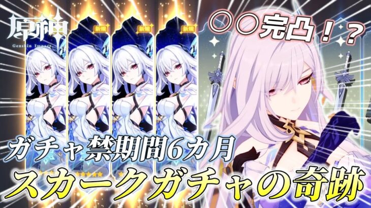 【#原神】ガチャ禁解禁！？スカークガチャで原神歴3年に待ち受けていた奇跡の結末とは…【#genshinimpact/#切り抜き】