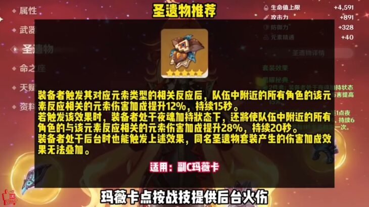 你们玛薇卡面板都毕业了吗 #原神 #原神纳塔 #原神攻略 #玛薇卡 #原神火神上线