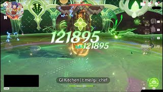 【原神】「空月の歌 Luna Ⅱ」 β V2 ネフェル ショーケース 無凸 モチーフ武器 天賦Lv. 10 / 10 / 10