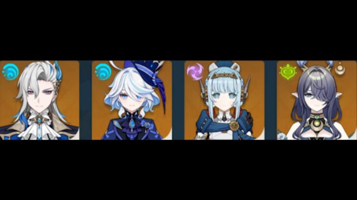 【原神】ヌヴィレット ＋ 月感電 ＋ 月開花 ＝ 最強