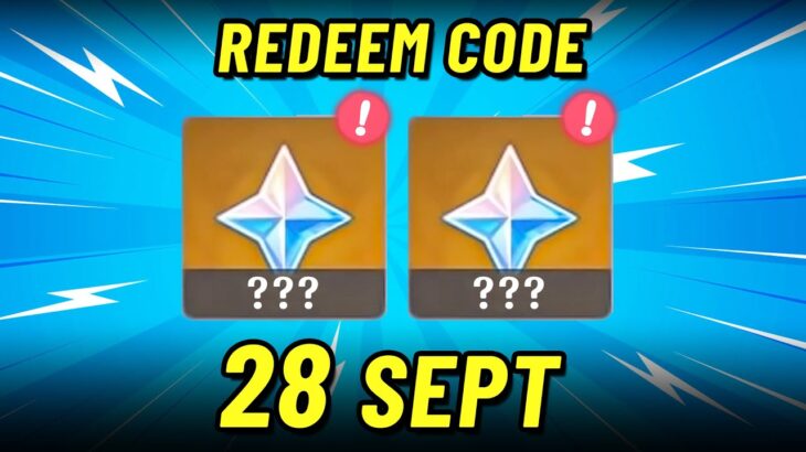 Genshin Impact 6.0 New Redeem Code (28 September) | How to Redeem Code Genshin Impact 6.0