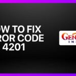 How To Fix Genshin Impact Error Code 4201 2025! Tutorial