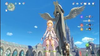 原神_ウェンティくんの像の股間でガチャすると確率アップするらしい？