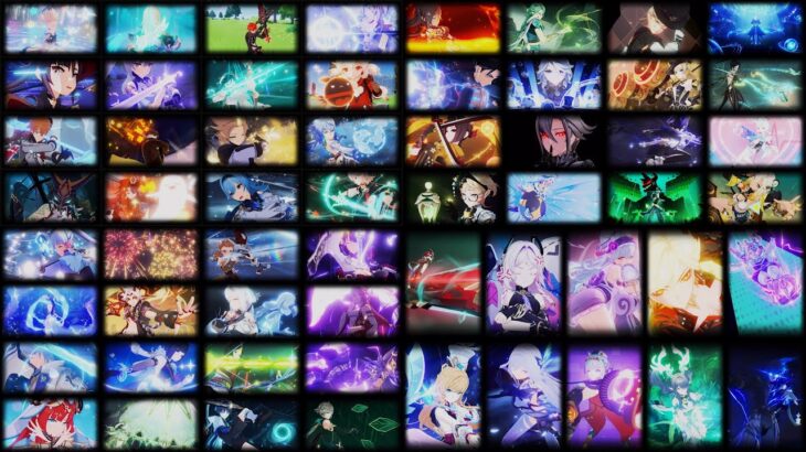 【原神】Luna I時点 全キャラカットインまとめ(衣装違い等含む)