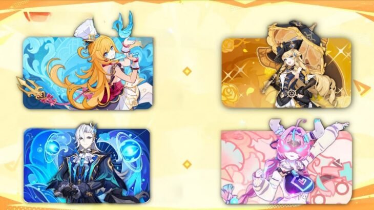 原神6.2〜6.5の全バナー公開！ 強力なキャラ復刻＆「クロニクルド・ウィッシュ」再登場！