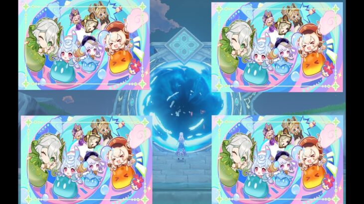 【原神】【Genshin】Luna1 10月の螺旋の無課金攻略動画 ナドクライのキャラはいません