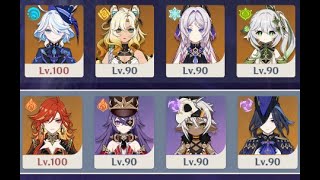 【原神】螺旋12層 ★9 最強サポート軍団/過負荷クロリンデ