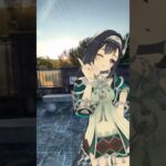 【季節の翳り クレイジー 2/5】秋の夕陽に  原神の胡桃（フータオ）と藍硯（らんやん）が「LADY CRAZY」【原神 AR ダンス  HIMEHINA】