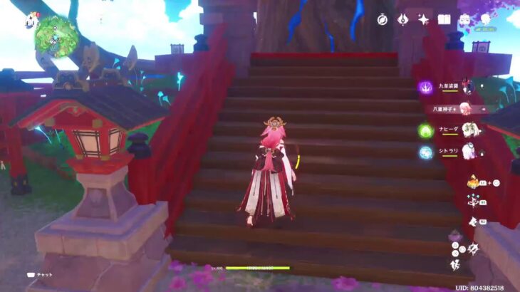 螺旋更新！！Lv100神子裟羅 | 原神配信 1,843日目 – 八重神子メイン