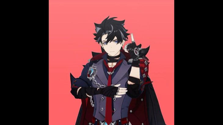 原神MMD　百花繚乱　リオセスリ　モーション配布