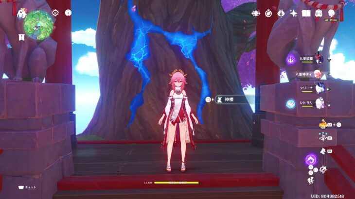 イベント＆イベント Lv100神子裟羅 | 原神配信 1,854日目 – 八重神子メイン
