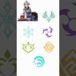 単独螺旋攻略！各元素#げんしん #原神 #shorts #ランキング