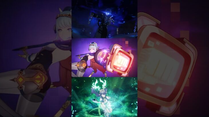 【原神】ナド・クライキャラの爆発カットインが最高過ぎる #genshinimpact
