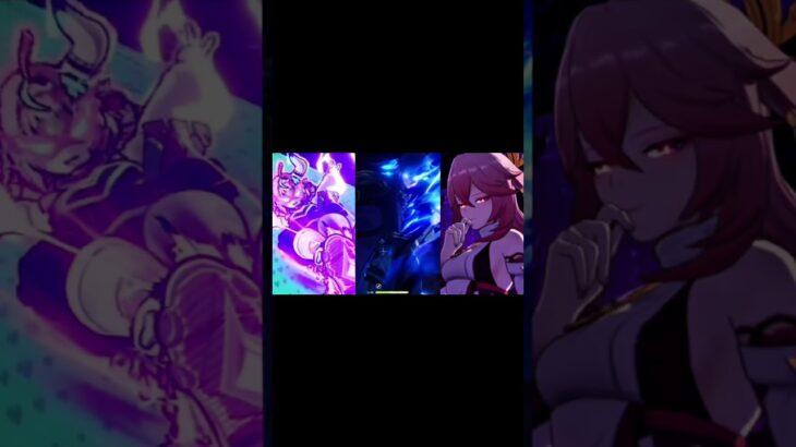 雷元素に好きなキャラいすぎ#原神 #ヴァレサ #フリンズ #八重神子 #元素