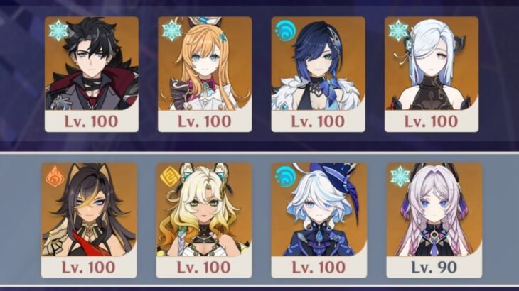 【原神】Ver.Luna I b 螺旋12層 拳で戦うキャラをキャリーして星9攻略【Genshin Impact】