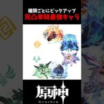 【原神】ナドクライ実装時点、各攻撃種類ごとの完凸単騎最強キャラ！！#げんしん #原神 #genshinimpact