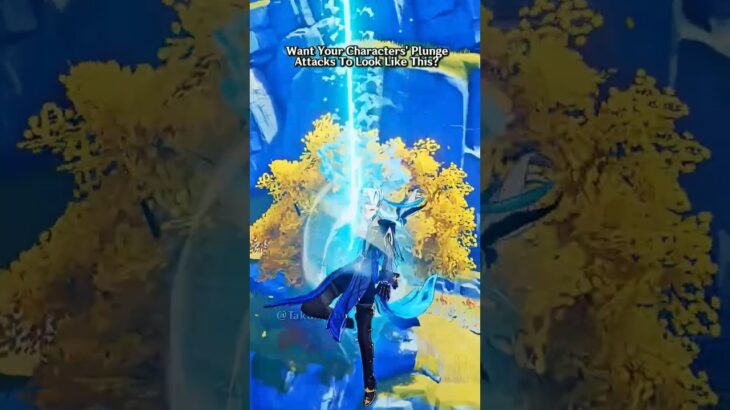 Genshin Impact How to Make Catalyst Characters’ Plunge Attacks Visible