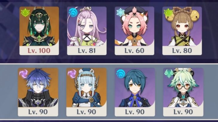 【原神】Ver.Luna I b ネフェル星4編成＆フリンズキャリーで螺旋12層攻略【Genshin Impact】