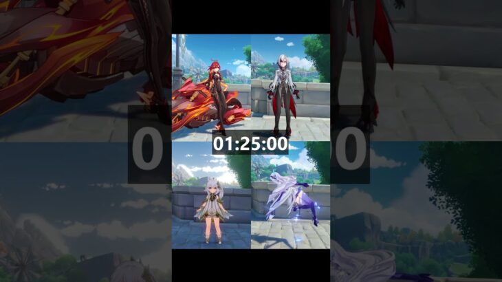 【原神】一人だけ待機モーションが長すぎるキャラがいるらしい【Genshin Impact】