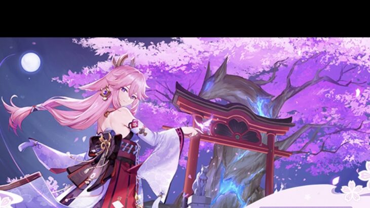 Lv100神子裟羅 | 原神配信 1,828日目 – 八重神子メイン