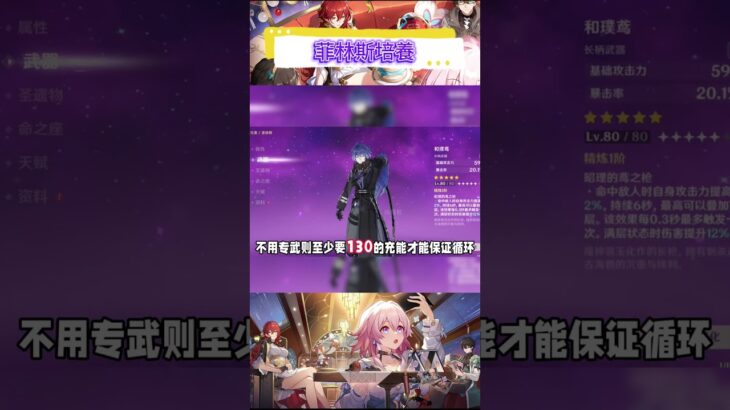 菲林斯培養#原神空月之歌 #原神 #原神攻略