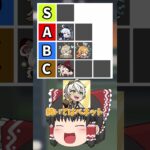 【原神】原神の恋人にしたいキャラのティア表を作れ！みんなの恋人にしたいキャラはいる？？【ゆっくり実況】 #原神 #ゆっくり実況 #short #shorts