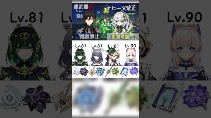 キャラ縛り螺旋攻略 #原神