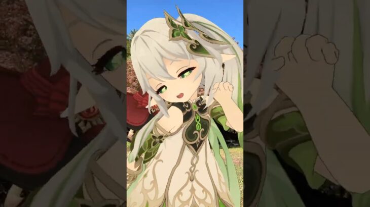 【秋ロリキスキツネ 2/3】色づいた高原の秋に 原神のナヒーダと魔女っ子クレーが「キスキツネ」【原神 AR ダンス  HIMEHINA】