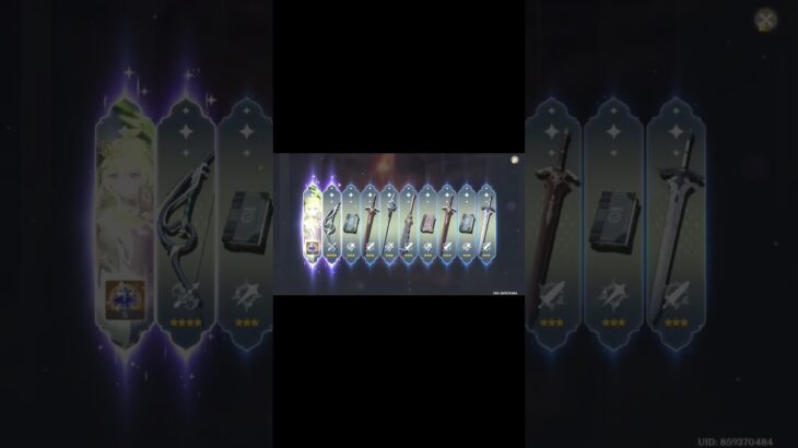 初めての限定完凸【#原神 ガチャ記録】まさか”あれ”がみれるとは。てか運良すぎ