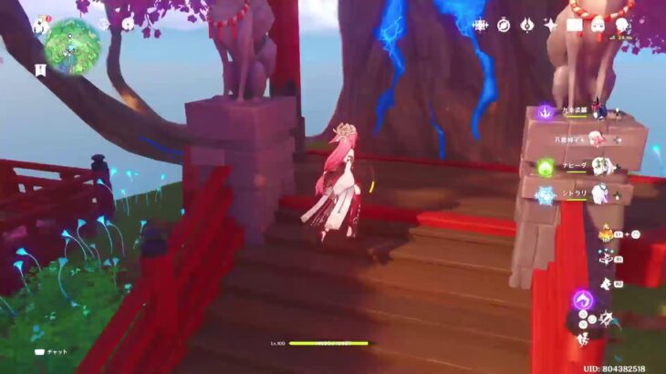 再配信|螺旋来た！！Lv100神子裟羅 | 原神配信 1,874日目 – 八重神子メイン