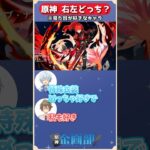 見た目が好きなキャラはファルカorディルックどっち？原神右左どっちを選ぶ？#原神 #genshin #shorts