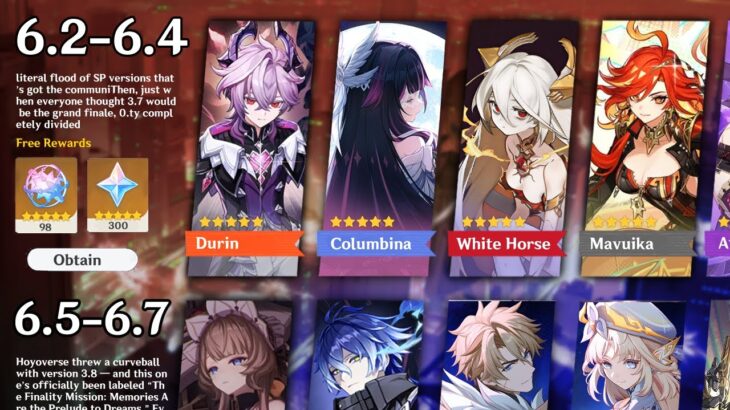 最新情報！Ver.6.2から6.8までのガチャスケジュール、想像以上にヤバい！【原神/げんしん】