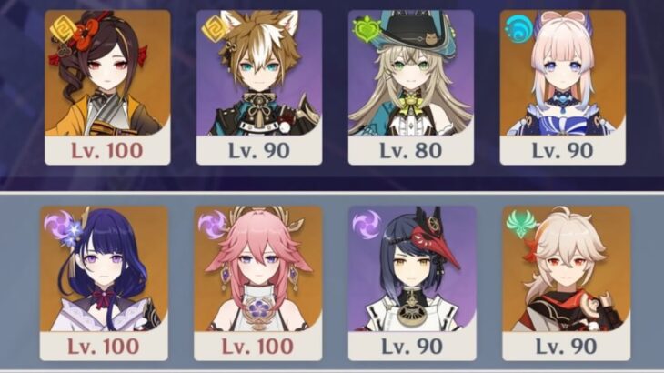 【原神】Ver.Luna I b 螺旋12層 稲妻キャラだけで☆9攻略 / Ver.Luna I b Spiral Abyss Floor 12 Inazuma Only