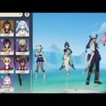 原神　３キャラ育成記録🌱Level10→15　モナ　アイノ　カーヴェ2025年11月7日　