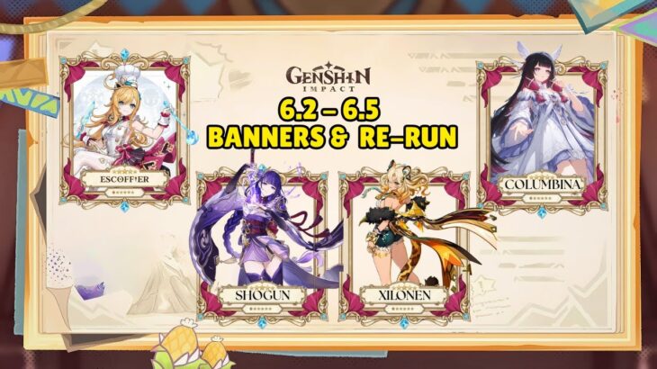 Genshin 6.2 – 6.4 NEW Banner Lineup LEAKS! Durin + Columbina, Varka, Lana & Big Update Predictions